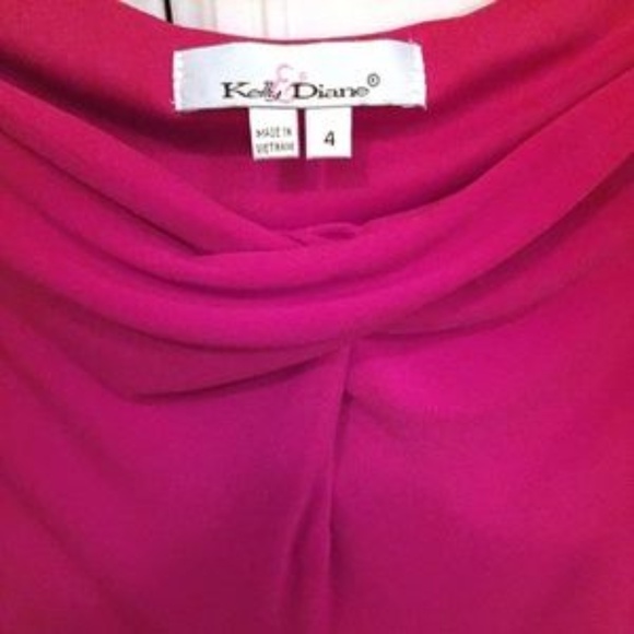 Classy Red Christmas Holidays Date Night Dress Sexy Body-con Fitted Small NWT - Picture 6 of 8